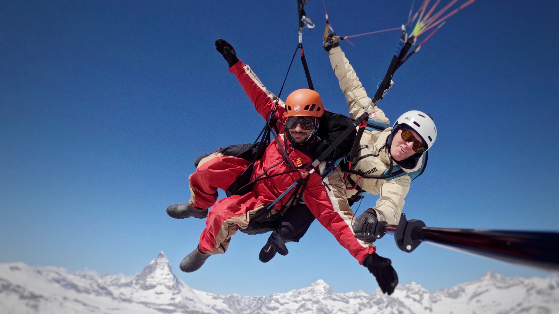 Parapente à Zermatt
