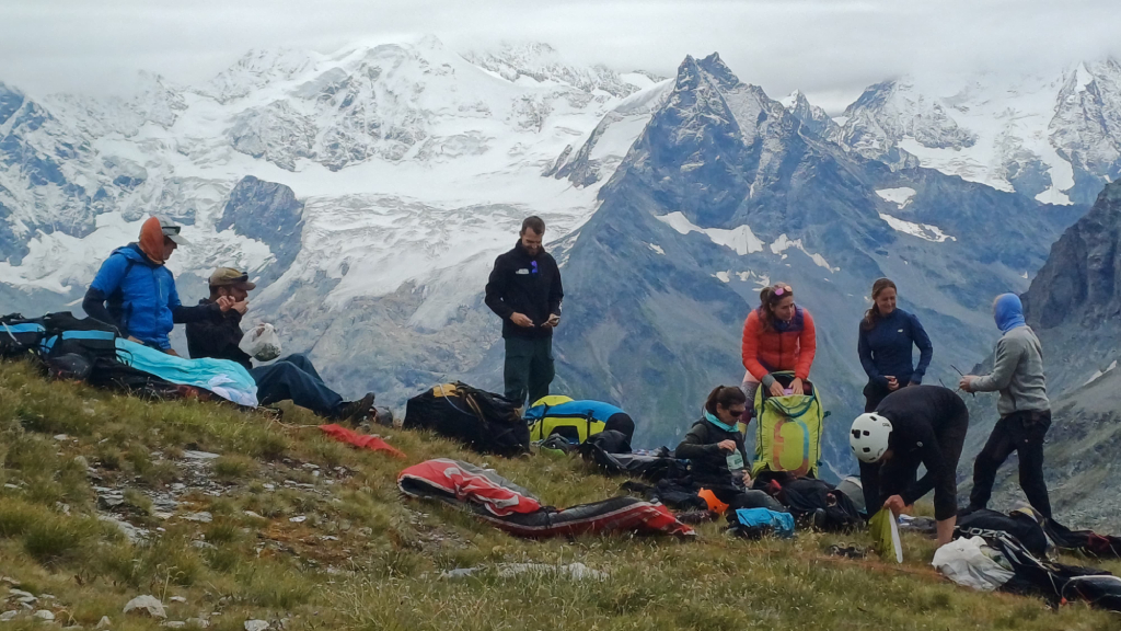Parapente coaching à Zinal