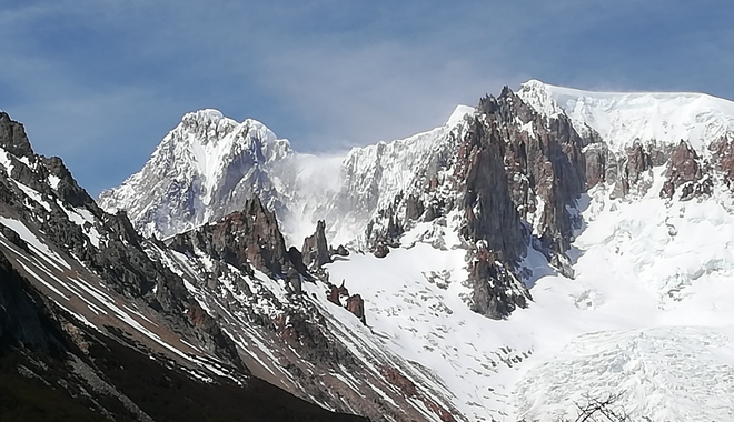 Sommet du San Lorenzo en Patagonie