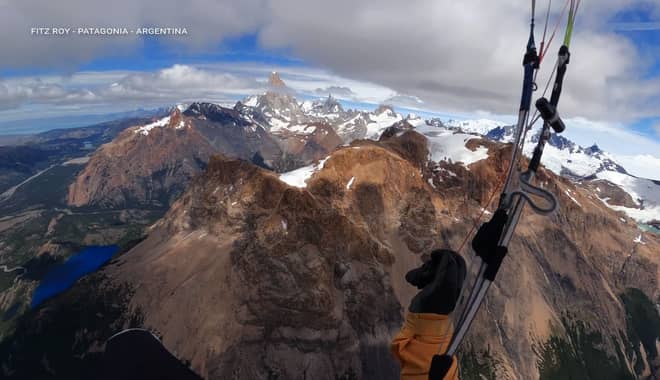 Parapente au Fitz Roy